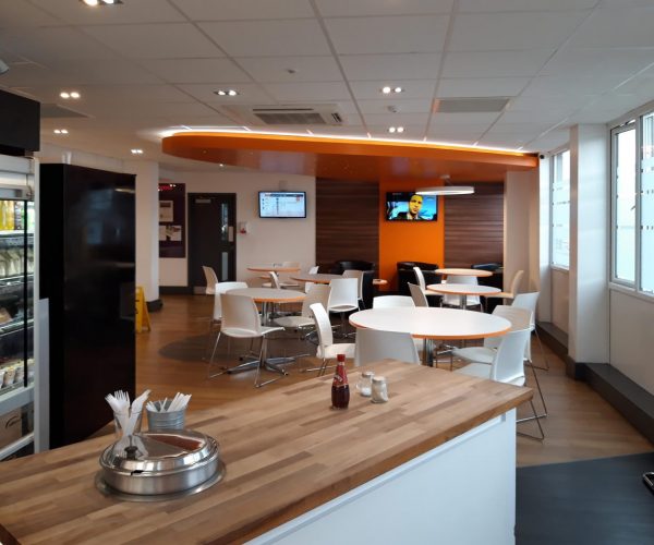 Coveris staff canteen area