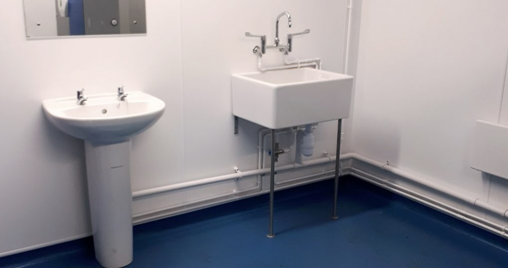 New Timber Frame Toilet and Canteen Block for Polypipe
